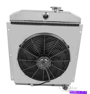 Radiator 4`sIWG[^[ +VEh + 16C`t@1947-1954V{[xO 4 Row Champion Radiator + Shroud + 16" Fan For 1947-1954 Chevrolet Suburban