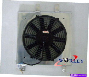 Radiator �z���_�V�r�b�N�̃A���~�j�E���V�����E�h +�t�@��EG EK B16 B18 D15 D16 1992-2000 Aluminum Shroud + Fan for HONDA CIVIC EG EK B16 B18 D15 D16 1992-2000�y���s�A���i�z