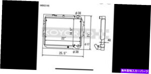 Radiator Koyo Mazda RX-7 83-85ׂ̂ẴA~jEWG[^[ KOYO All Aluminum Radiator FOR MAZDA RX-7 83-85