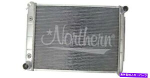 Radiator 1970-71�v���}�X�o���N�[�_���W�G�[�^�[�i383/426/440;�h���C�o�[�A�E�g���b�g;�T�C�h�^���N�j 1970-71 Plymouth Barracuda Radiator (383/426/440; driver outlet; side tanks)