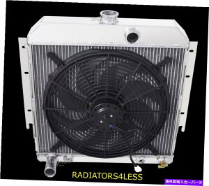 Radiator �`�����s�I��4��A���~�j�E�����W�G�[�^�[16 "�t�@��1964�_�b�W�_�[�g�v���}�X���@���A���g�N�[�_ CHAMPION 4 ROW ALUMINUM RADIATOR 16" FAN 1964 DODGE DART PLYMOUTH VALIANT CUDA
