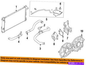 Radiator YOEM 19-20 AltimapWG[^[R|[lgWG^WG[^[Assy 214606CB0A NISSAN OEM 19-20 Altima Cooling Radiator Components-Radiator Assy 214606CB0A
