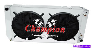 Radiator 3AARWG[^[A16C`t@AVEh-1994-2002V{[C/KsbNAbvfB[[V8CC1523 3 Row AAR Radiator,16" Fans,Shroud-1994-2002 Chevy C/K Pickups Diesel V8 #CC1523