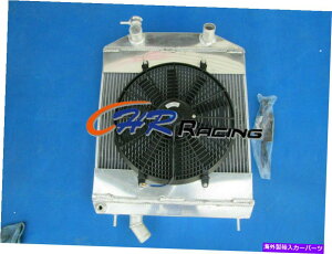 Radiator �W���K�[XK150���[�h�X�^�[DHC FHC1950S�̃A���~�j�E�����W�G�[�^�[ +�t�@��1958-1961 1959 Aluminum Radiator +FAN FOR Jaguar XK150 Roadster DHC FHC1950S 1958-1961 1959�y���s�A���i�z