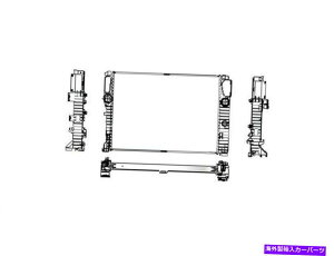 Radiator 2007-2011̃ZfXCLS63 AMGWG[^[55235JK 2008 2009 2010WG[^[ For 2007-2011 Mercedes CLS63 AMG Radiator 55235JK 2008 2009 2010 RADIATOR