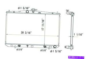 Radiator 10-15���N�T�XRX350 RAD13117�̃��W�G�[�^�[ Radiator for 10-15 Lexus RX350 RAD13117