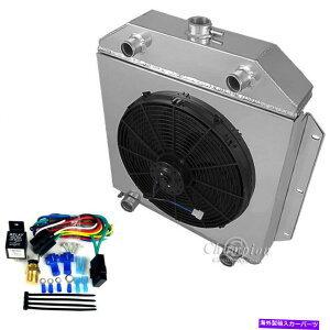 Radiator 1949-1953tH[hJ[tbgwbh3`sIWG[^[AVEhA16C`t@[ 1949-1953 Ford Cars Flat Head 3 Row Champion Radiator,Shroud, 16" Fan & Relay