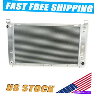 Radiator 2��A���~�j�E�����W�G�[�^�[�V�{���[1999-2004 2001 02�V���o�[�h�^�z���[�R��28 �R�A 2 ROW ALUMINUM RADIATOR CHEVY 1999-2004 2001 02 SILVERADO TAHOE YUKON 28 CORE�y���s�A���i�z