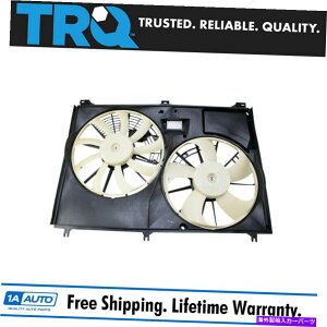 Radiator 2014�N����2019�N�̃n�C�����_�[�n�C�u���b�h��TRQ�G���W�����W�G�[�^�[�f���A����p�t�@���A�Z���u�� TRQ Engine Radiator Dual Cooling Fan Assembly for 2014-2019 Highlander Hybrid