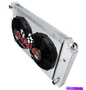 Radiator 3ROW RS���W�G�[�^�[�A13�C���`�^�[�{�V���[�Y�t�@���A�V�����E�h-82-87BUICK���[�K���O�����h�i�V���i��V6 3Row RS Radiator,13 Turbo Series Fans,Shroud-82-87Buick Regal Grand National V6�y���s�A���i�z