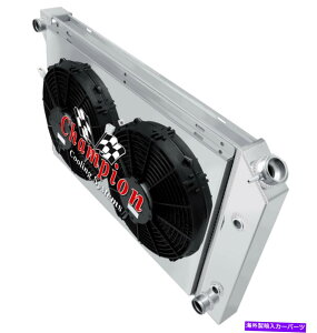 Radiator 3ROW SZ���W�G�[�^�[�A13�C���`�^�[�{�T���[�Y�t�@���A�V�����E�h-82-87�r���C�b�N���[�K���O�����h�i�V���i��V6 3Row SZ Radiator,13 TurboSeries Fans,Shroud-82-87 Buick Regal Grand National V6�y���s�A���i
