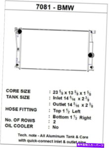 Radiator BMWCSFA~jEWG[^[iF22/F23j/iF30/F31/F34j/iF32/F33/F36jA/T CSF Aluminum Radiator for BMW (F22/F23) / (F30/F31/F34) / (F32/F33/F36) A/T