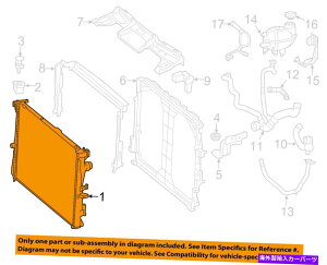 Radiator ZfXOEM 15-17 C63 AMG SWG[^[0995000501 MERCEDES OEM 15-17 C63 AMG S-Radiator 0995000501