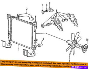 Radiator Ford OEM-Radiator F67Z8005CA FORD OEM-Radiator F67Z8005CA�y���s�A���i�z