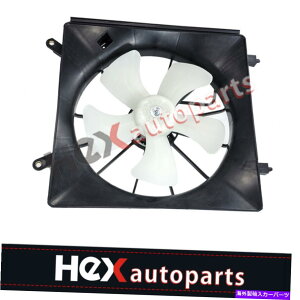 Radiator ���W�G�[�^�[��p�t�@�����[�^�[���V�����E�h19015-PZD-A01�p�z���_�G�������gCR-V Radiator Cooling Fan Motor & Shroud 19015-PZD-A01 for Honda Element CR-V�y���s�A���i�z