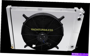 Radiator �`�����s�I��3�񃉃W�G�[�^�[�V�����E�h16 �t�@��73 74�V�{���[�m���@�A�|���f���A���p�XLS�X���b�v CHAMPION 3 ROW RADIATOR SHROUD 16 FAN 73 74 CHEVY NOVA APOLLO DUAL PASS LS SWAP�y���s�A���i�z