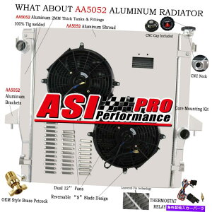 Radiator 4row���W�G�[�^�[�V�����E�h�t�@���t�B�b�g2003-09 RAM 2500 3500�V���[�V�L���u5.9L 6.7L�J�~���Y 4Row Radiator Shroud fan fit 2003-09 Ram 2500 3500 Chassis Cab 5.9L 6.7L Cummins�y���s�A���i�z