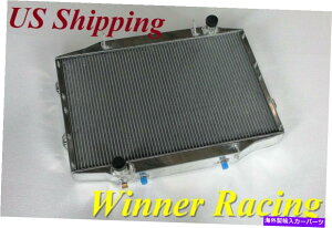 Radiator �A���~�j�E�����W�G�[�^�[���[���X���C�X�V���o�[�V���h�[�x���g���[T1 L410 V8 1965-1977 56mm Aluminum Radiator Rolls-Royce Silver Shadow Bentley T1 L410 V8 AT 1965-1977 56mm�y���s�A���i�z