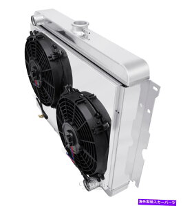 Radiator �o���N�[�_���W�G�[�^�[�A�V�����E�h�A10 �t�@���A�����[��3x10�A�`�����s�I���A���~�j�E��3��A2374 Barracuda Radiator, Shroud,10 Fans, Relay & 3X10, Champion Aluminum 3 Row, 2374�y���s�A���i�z