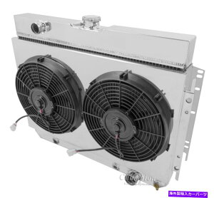 Radiator 1966 1967 1968 Chevy Caprice 4 Row Core Dr Radiator��Fan Shroud 12 �t�@�� 1966 1967 1968 Chevy Caprice 4 Row Core DR Radiator & Fan Shroud 12 Fan�y���s�A���i�z