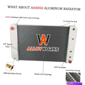 Radiator 1991�N����2002�N�̃A���~�j�E�����W�G�[�^�[4�� Aluminum Radiator 4 Row For 1991-2002 Chevy GMC C6500 C7000 Kodiak Topkick 6.6L�y���s�A���i�z