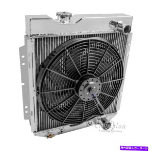 Radiator 1965 Ford Falcon 4 Row Champion Alum Radiator�t�@���R���{ 1965 Ford Falcon 4 Row Champion Alum Radiator Fan Combo�y���s�A���i�z