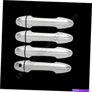 N[Jo[ 2016N17 18 19g^^R}4_uLuNDRnhJo[W/oX}[gK FOR 2016 17 18 19 TOYOTA TACOMA 4 Double Cab Chrome Dr Handle Covers W/O Smart k