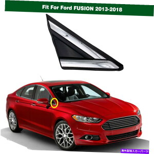 �N���[���J�o�[ 1PCS�t�����g�~���[�g�����h�A�g���C�A���O���J�o�[�t�H�[�h�t���[�W����2013-2018 1Pcs Front Right Side Mirror Trim Door Triangle Cover for Ford Fusion 2013-2018