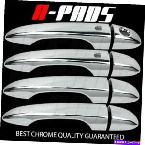 �N���[���J�o�[ Dodge Dart 2013-2015 Chrome4�h�A�n���h���J�o�[W/ O PSKH w/ Smart�L�[�z�[�� For Dodge Dart 2013-2015 Chrome 4 Doors Handle Covers w/o PSKH w/ Smart Key Hole�y���s�A���i�z