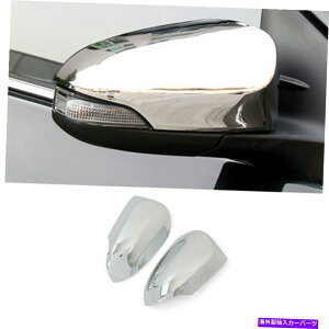 N[Jo[ g^C-HR CHR 2016-2022 Chrome 2PCSTChobN~[Jo[gp For Toyota C-HR CHR 2016-2022 Chrome 2PCS Side Rearview Mirror Decor Cover Trim