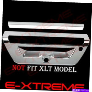 N[Jo[ 15-up ford f-150e[Q[gNJo[tJz[AL[z[t 15-UP FORD F-150 Tailgate Chrome Cover with Camera hole,w/o Keyhole