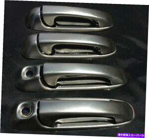 �N���[���J�o�[ 2006-2009�O�H���C�_�[�X�e�����X�|�u���V�t���h�A�n���h���J�o�[ 2006-2009 Mitsubishi Raider Stainless Steel Brushed Door Handle Cover