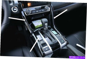 N[Jo[ 3PCSsAmubNOX_bV{[hMATChJo[z_VrbN2016 2017̃g 3pcs Piano Black Gloss Dashboard Gear Side Cover Trim For Honda Civic 2016 2017