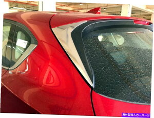 N[Jo[ }c_CX-5 2017- 2021NgNAEBhETChgCAOJo[g2PCS for Mazda CX-5 2017- 2021 Chrome Trunk Rear Window Side Triangle Cover Trim 2pcs