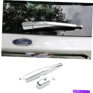 �N���[���J�o�[ �t�H�[�h�G�N�X�v���[���[2020-2022 ABS�N���[�����A�E�B���h�E���C�����C�p�[�J�o�[�g����3PCS For Ford Explorer 2020-2022 ABS Chrome Rear Window Rain Wiper Cover Trim 3pcs�y���s�A���i�z