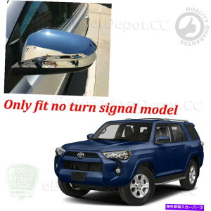 �N���[���J�o�[ �g���^4runner 2014-2020�̐V�����N�����o�b�N�~���[�J�o�[���[���f�B���O�g�����y�A Pair New Chrome Rearview Mirror Cover Molding Trim For Toyota 4Runner 2014-2020�y���s�A���i�z