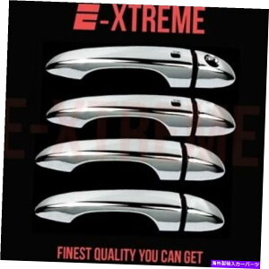 N[Jo[ 15 2016N17 Chrysler 200 4 d00rNnhJo[t2̃X}[gL[ FOR 15 2016 17 CHRYSLER 200 4 D00R CHROME HANDLE COVER W/ 2 SMART KEYS