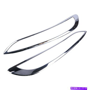 N[Jo[ Jeep Cherokee 2014-2018 for Jeep Cherokee for Jeep CherokeeChrome Head Light Headlights Cover Kit Chrome Head Light Headlight Surrounds Cover Kit For Jeep Cherokee 2014-2018 NEW