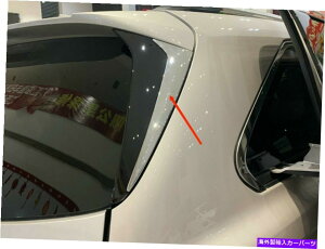 N[Jo[ 2021-2022g^VGi2PCABSN[AEBhEl^oTChJo[g ABS Chrome Rear Window Spoiler Side Cover Trim For 2021-2022 Toyota Sienna 2pcs