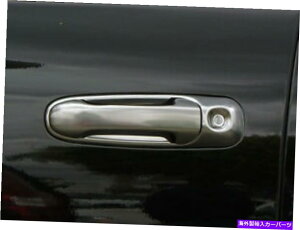 �N���[���J�o�[ 2006-2009�O�H���C�_�[�X�e�����X�|�u���V�t���h�A�n���h���J�o�[ 2006-2009 Mitsubishi Raider Stainless Steel Brushed Door Handle Cover