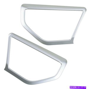 N[Jo[ NtghAW[vO[JLɃtBbg钌XeIXs[J[Jo[g Chrome Front Door A Pillar Stereo Speaker Cover Trim Fit For Jeep Wrangler JL