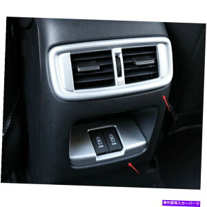 N[Jo[ 2xAGARxgUSBC^[tFCXJo[gHonda CRV 2017 2018ɓKĂ܂ 2X Rear Air Condition Vent&USB Interface Cover Trim Fit For Honda CRV 2017 2018