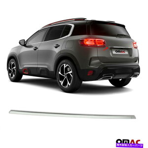 �N���[���J�o�[ Chrome Trunk Tailgate Grab�n���h��Citroen C5 Aircross 2018-2021�p�̃g�����J�o�[ Chrome Trunk Tailgate Grab Handle Trim Cover For Citroen C5 Aircross 2018-2021�y���s�A���i�z