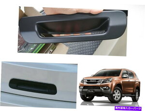 �N���[���J�o�[ �}�b�g�u���b�N�J�o�[�h�A���A�e�[���Q�[�g�n���h���C�\�YMU-X MUX SUV 2013-2019 Matte Black Cover Door Rear Tailgate Handle FOR Isuzu Mu-x Mux Suv 2013-2019�y���s�A���i�z