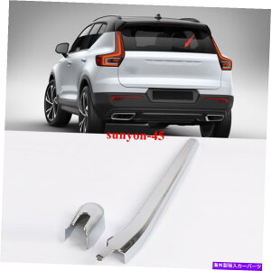�N���[���J�o�[ 2019 2020 2021 for vorvo xc40 abs chrome���A���C�����C�p�[�m�[���J�o�[�g����2pcs 2019 2020 2021 For Volvo XC40 ABS Chrome Rear Rain Wiper Nozzel Cover Trim 2pcs�y���s�A���i�z