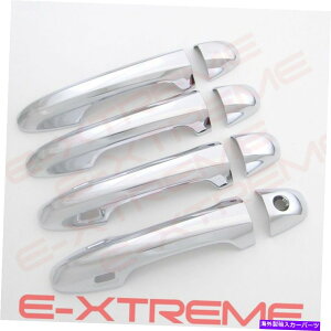 N[Jo[ 2016-2017 18 19g^^R}4NhAnhJo[tX}[gL[z[ FOR 2016-2017 18 19 TOYOTA TACOMA 4 Chrome Door Handle Covers W/ Smart Keyhole