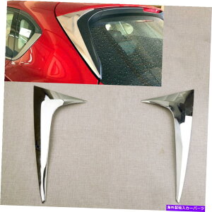 N[Jo[ 2017-21}c_CX-5NAX|C[EBOTChEBhEJo[gACCɓKĂ܂ Fit For 2017-21 Mazda CX-5 Chrome Rear Spoiler Wing Side Window Cover Trim Acc