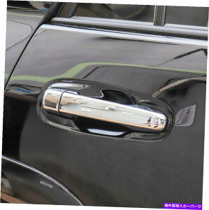 �N���[���J�o�[ �g���^4runner 2010-2020�N�����G�N�X�e���A�J�[�h�A�n���h���J�o�[�g�������� For Toyota 4Runner 2010-2020 Chrome Exterior Car Door Handle Cover Trim Decor�y���s�A���i�z