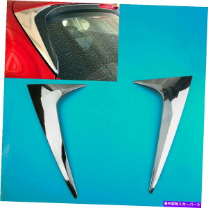 N[Jo[ 2017-21}c_CX-5NAX|C[EBOTChEBhEJo[ggpɓKĂ܂ Fit For 2017-21 Mazda CX-5 Chrome Rear Spoiler Wing Side Window Cover Trim Use