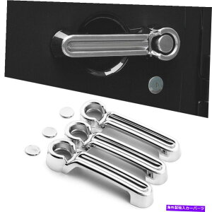 N[Jo[ W[vO[JK 07-17 2DR̃NGNXeAhAnhƃe[Q[gJo[g Chrome Exterior Door Handle & Tailgate Cover Trim For Jeep Wrangler JK 07-17 2Dr